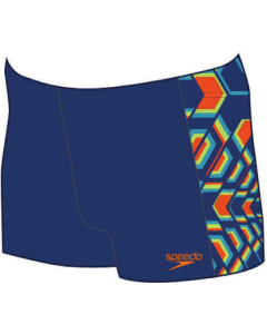 ALLOVER PANEL AQUASHORT