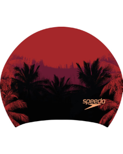 PRINTED LONG HAIR CAP