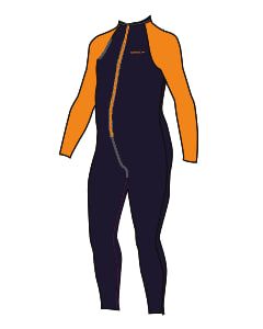 COLOR BLOCK ALL IN ONE SUIT