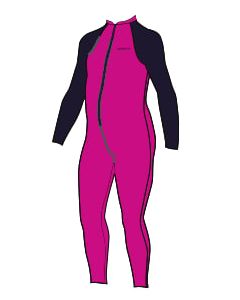 COLORBLOCK ALL IN ONE SUIT