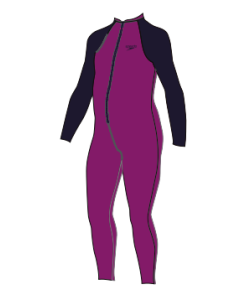 COLORBLOCK ALL IN ONE SUIT